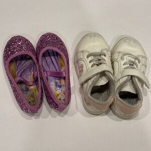 Toddler Girls  Size 7.5 Lot of 2 Shoes